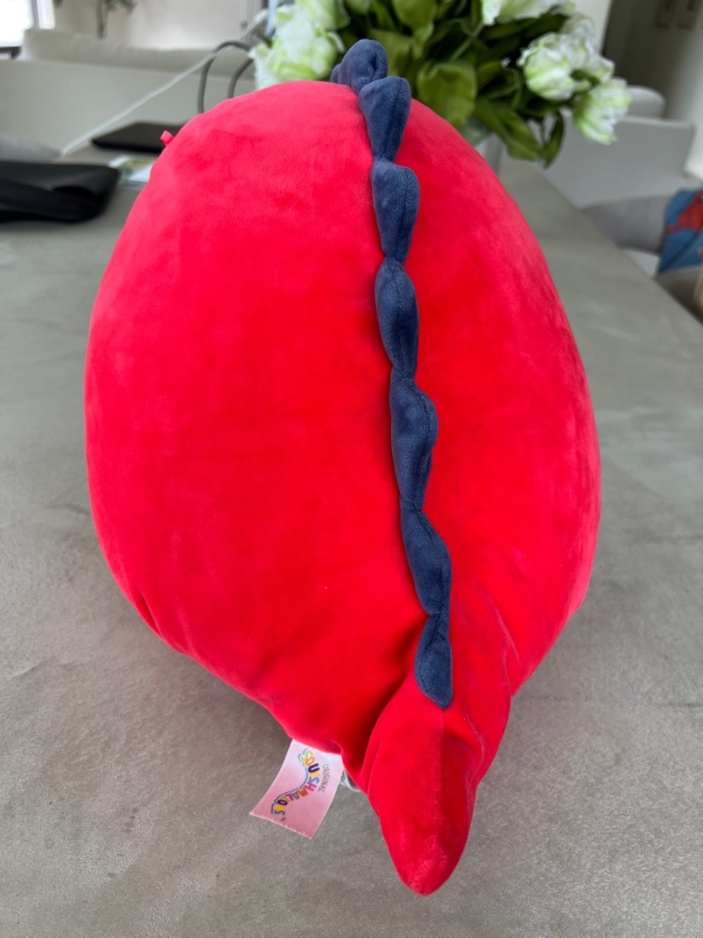 Squishmallows Dolan the Red Dino 12” Plush - Picture 3 of 6